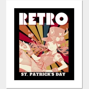 Retro St. Patrick's Day Posters and Art